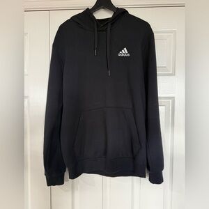 Adidas Men's Black Fleece Hoodie